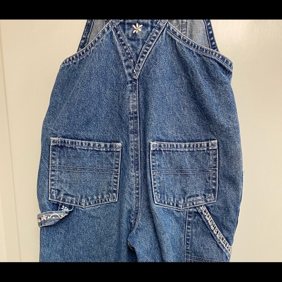 Old Navy Baby Girl Overalls Embellished for Spring - Picture 2 of 2